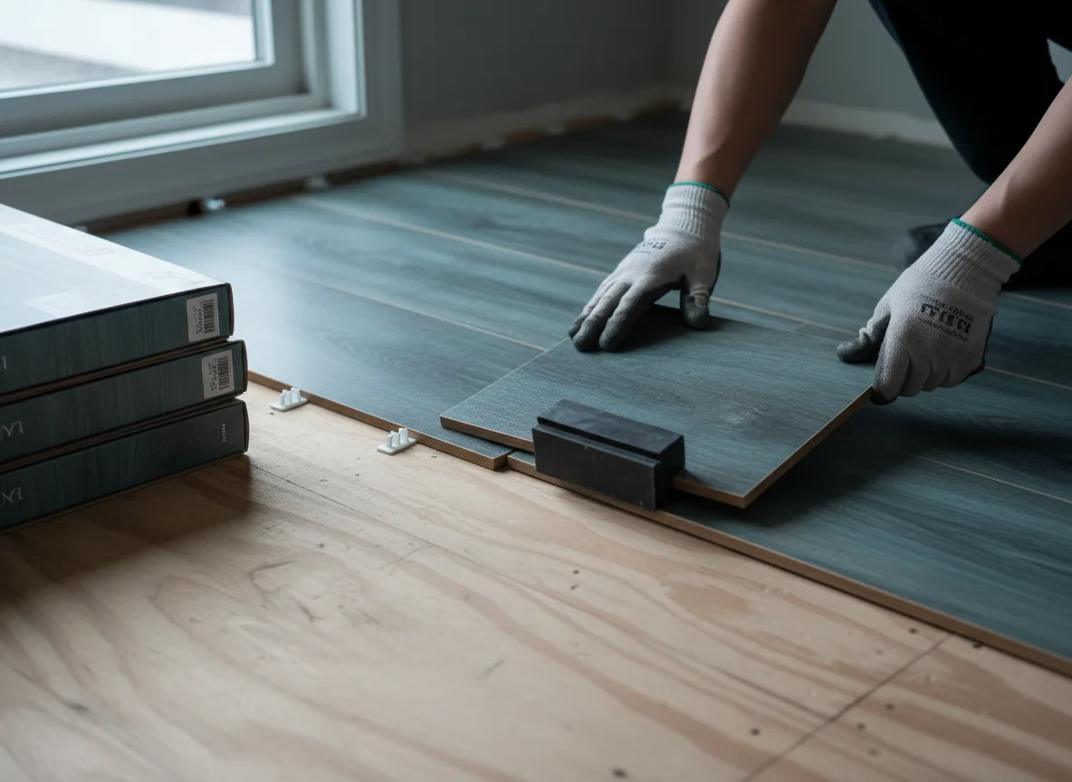 Luxury Vinyl Plank Installation company in Mark Center, OH